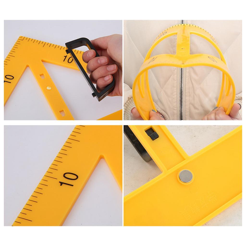 Math Geometry Set With Compass - Ensemble de règles de géométrie pour