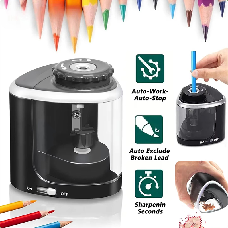 Ensemble d'affûteurs électriqu - Electric Pencil Sharpener Usb avis et prix