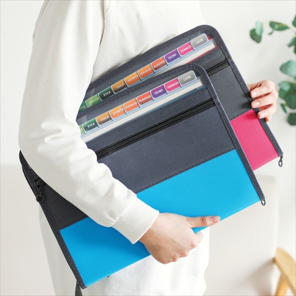 Porte-documents extensible à 1 - Expandable Accordion File Folder 13 Pockets avis et prix